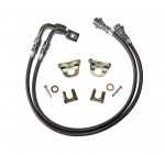 JK 0-3.5" SS Brake Line Set FRONT, HK #198